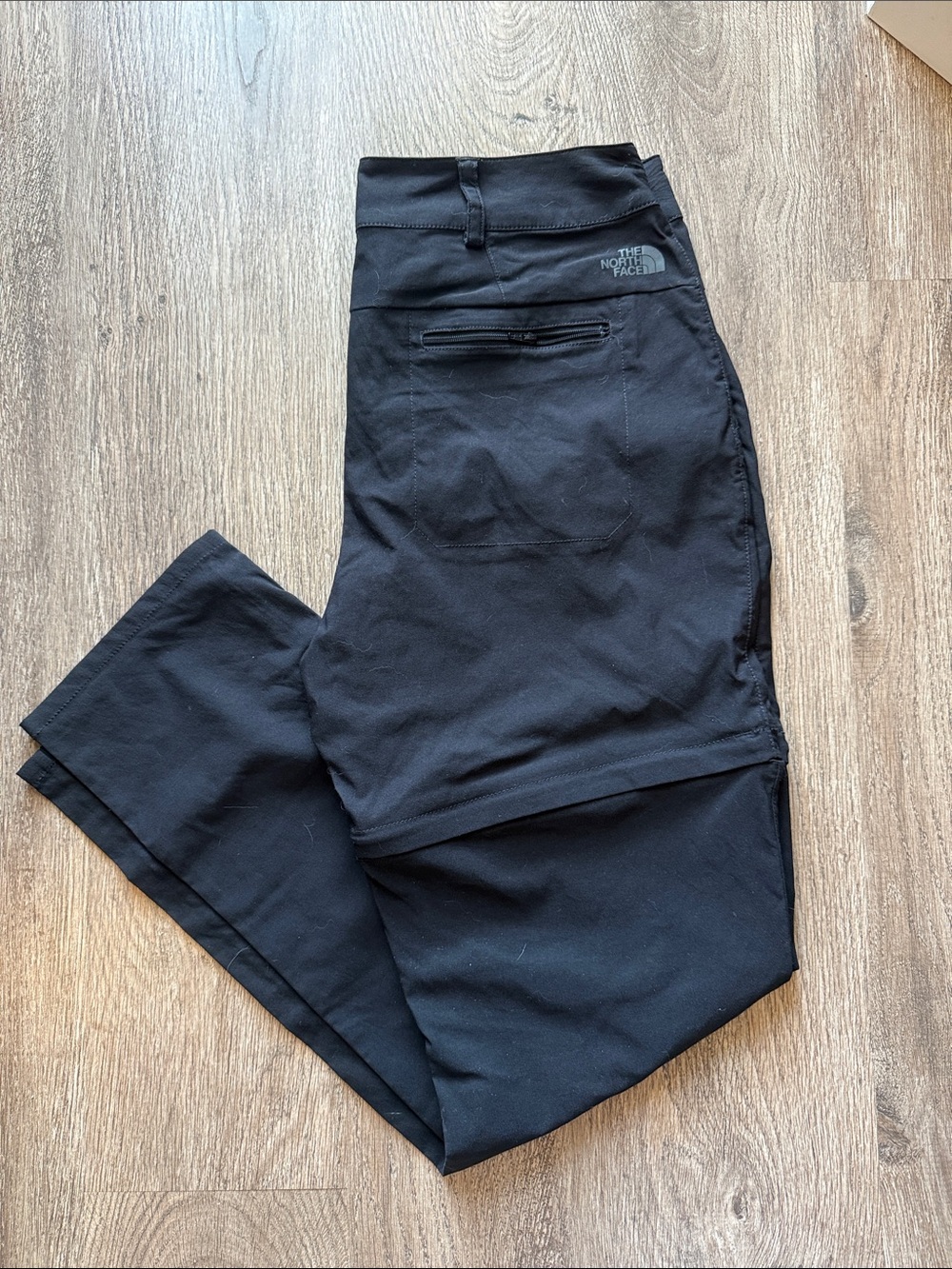 The North Face Black Women's Cargo Pants with Zip Off Legs